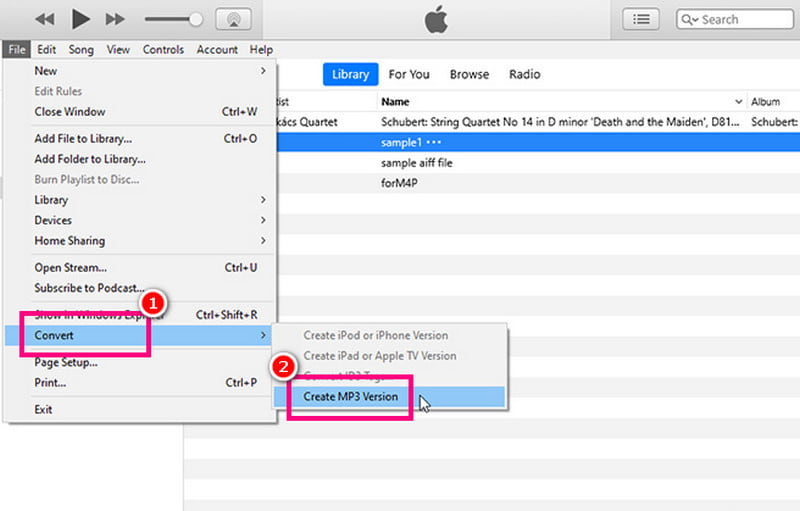 Change AAC to MP3 iTunes