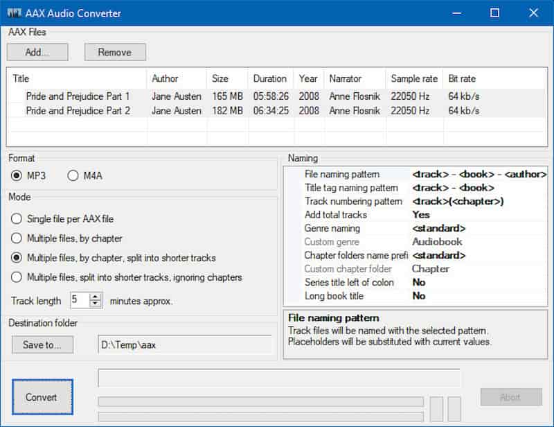 AAX Audio Converter AAX to MP3 Converter