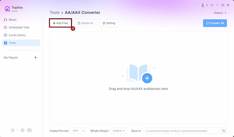 Import AAX Files