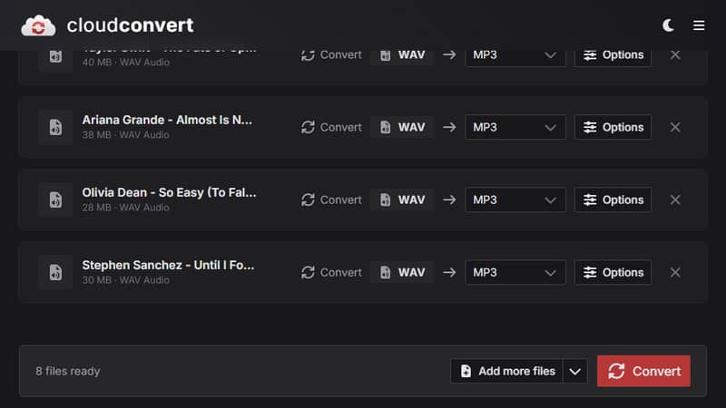 Change Aiff To Mp3 In Cloudconvert