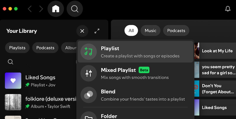 Manual Method Apple Music To Spotify