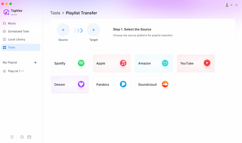 Topvox Set Apple Music To Spotify