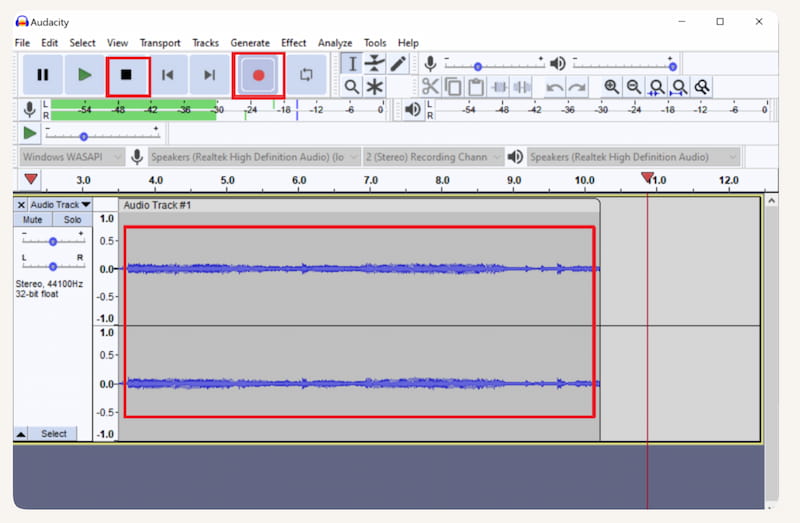 Audacity Record Audible