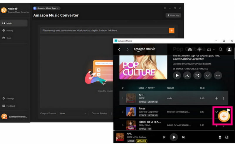 AudiFab Amazon Music Converter Add
