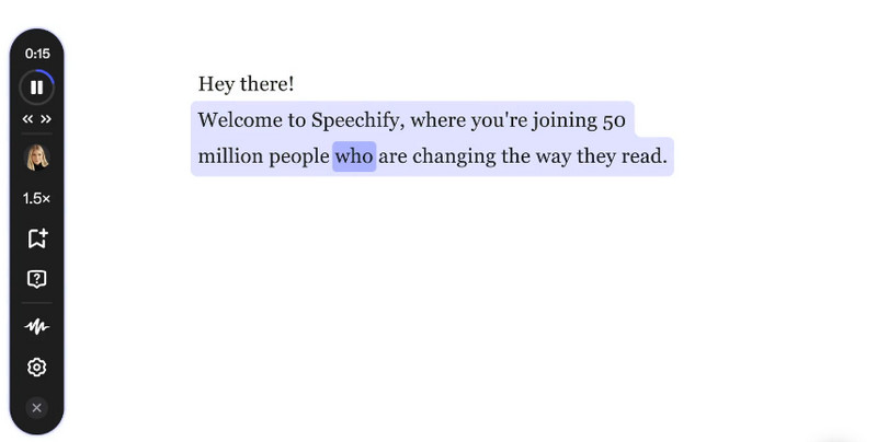 Speechify Balabolka Alternative