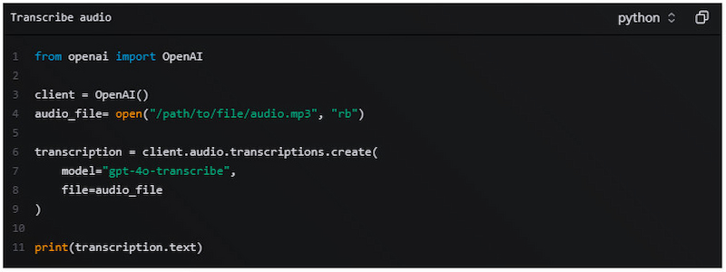 Transcribe Audio With Whisper