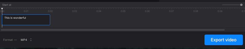 Clideo Export Video With Captions