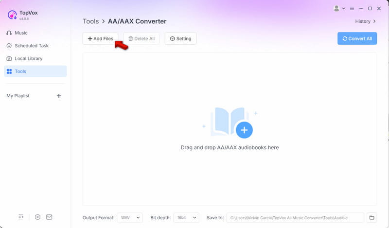 Import AAX Files