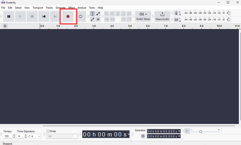 Record Feature Audacity