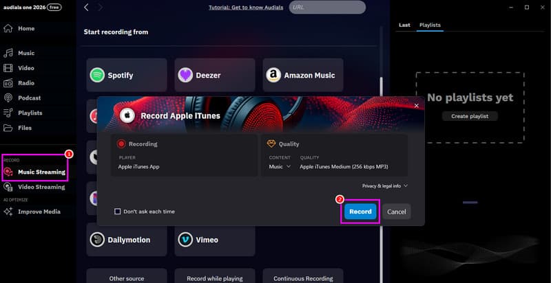 Convert M4P to MP3 Audials