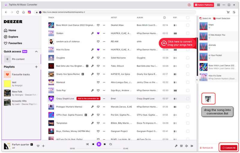 Topvox Pick And Convert All
