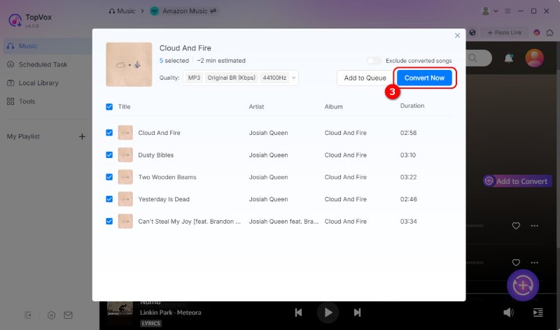 Convert Amazon Songs Now