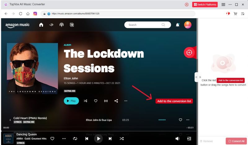 Topvox Add to The Conversion