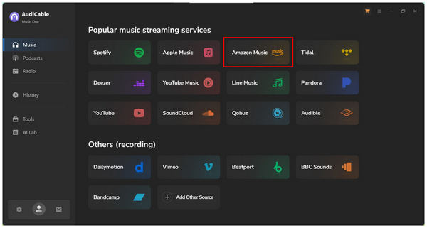 AudiCable Select Amazon