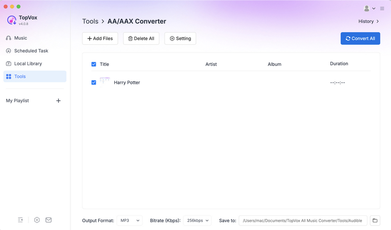 Topvox All Music Converter Convert All