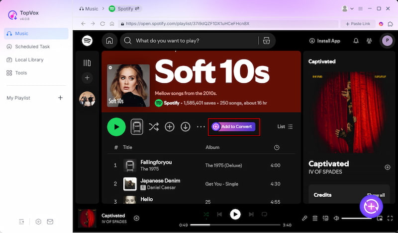 Add Music to Queue