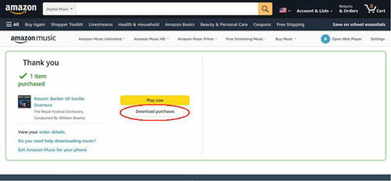 Amazon Music Download Music Official Webplayer