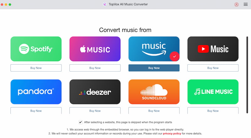 Topvox Converter For Amazon Music