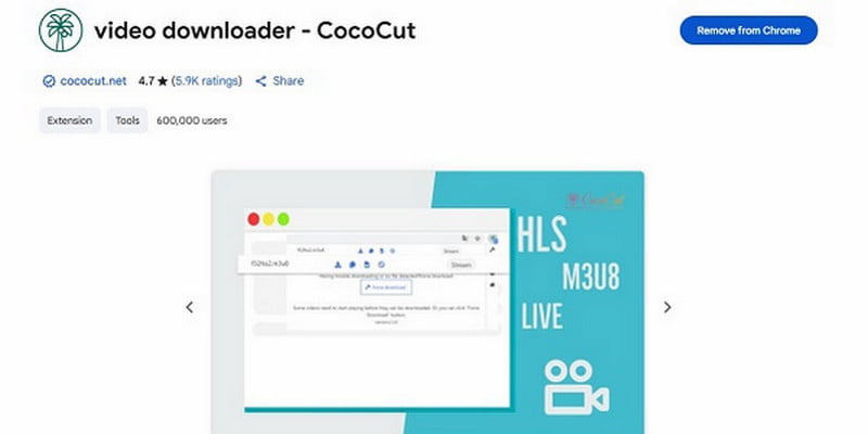 Get Coconut Video Downloader From Chrome Store