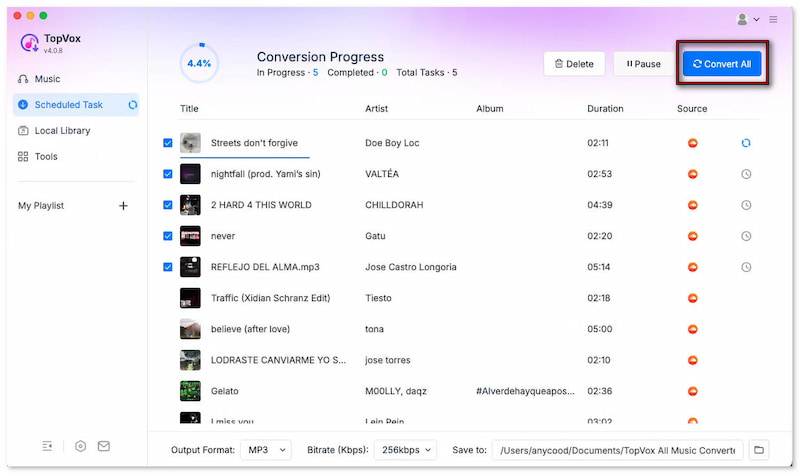 Configure Settings And Download