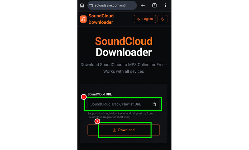 Download SoundCloud Songs Scloudsave