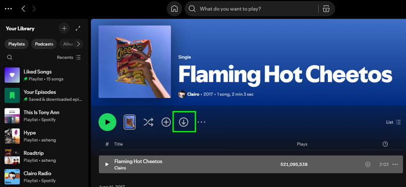 download-individual-song-spotify