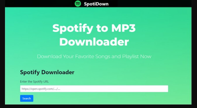 Spotidown Without Spotify