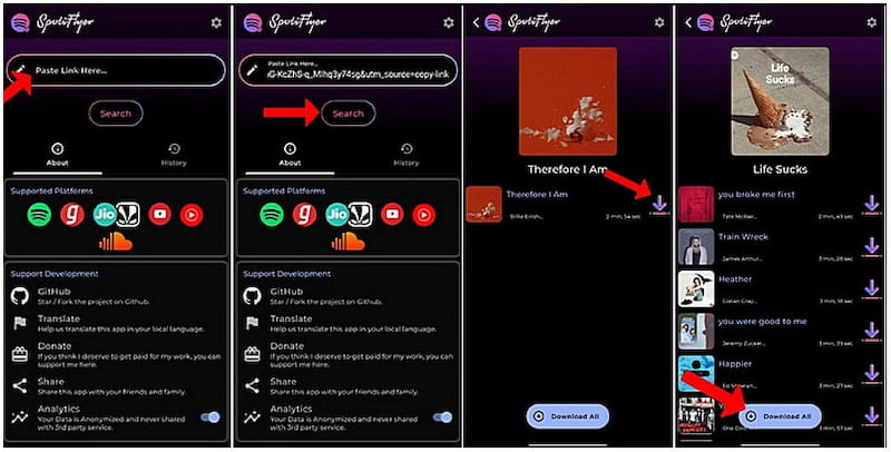 Download Spotify on Android
