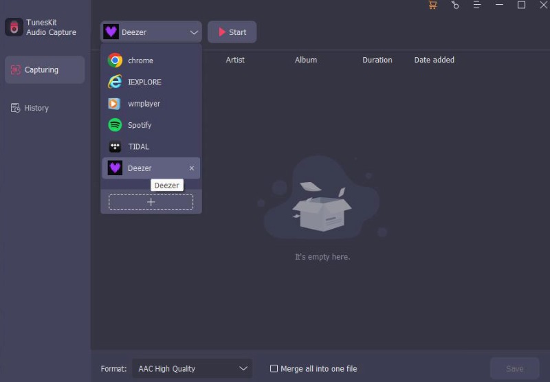 Tuneskit Login Deezer