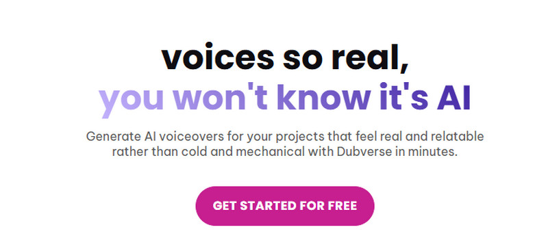 Dubverse Dubbing Tool