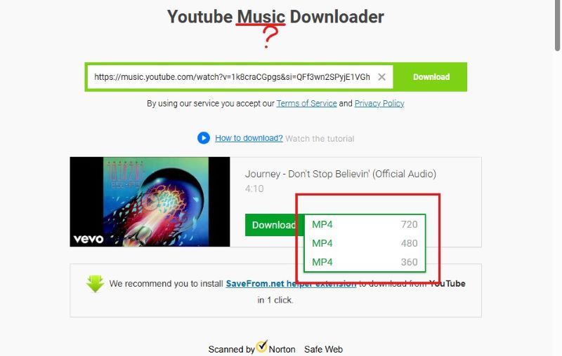 Savefrom Youtube Music Downloader
