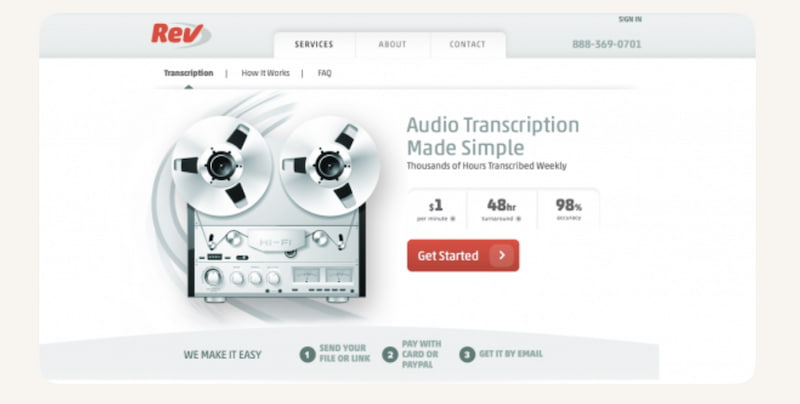 Rev Podcast Generator