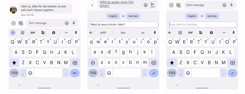 Google Live Translate Type