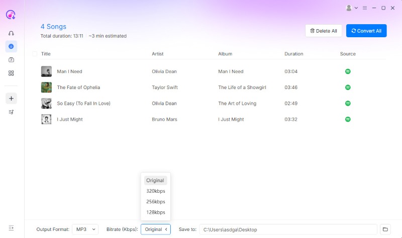 Topvox Convert Spotify to MP3