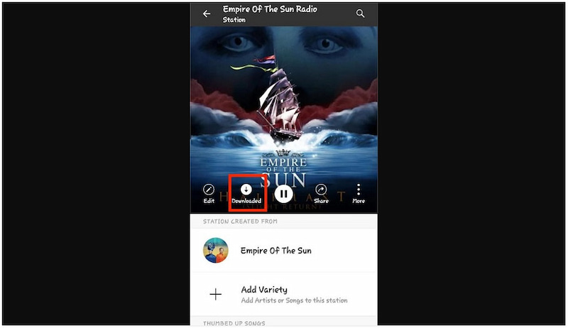 Download Pandora Station Using Premium