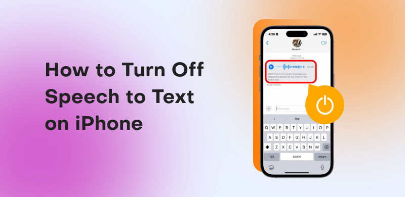 How to Turn Off Speech to Text on iPhone