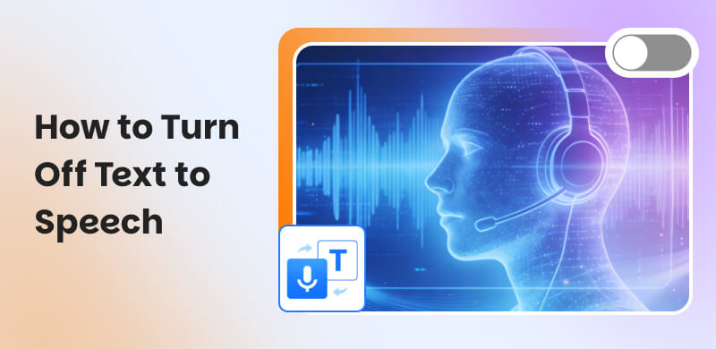 How to Turn Off Text to Speech