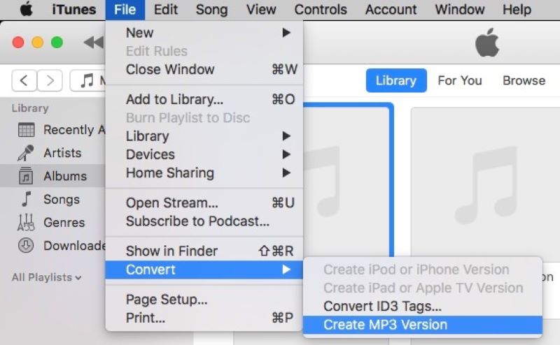 Convert iTunes to MP3