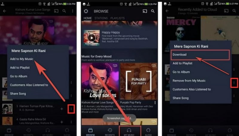 Listen Amazon Music Offline Android Official