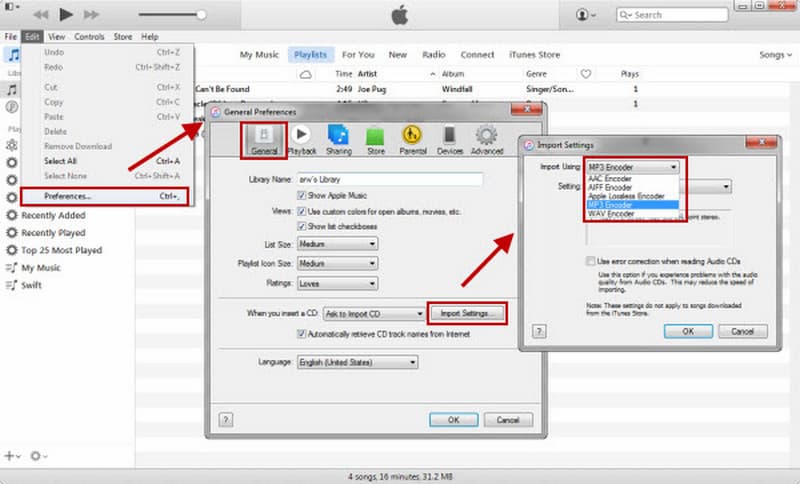 Set Mp3 As Output In Itunes