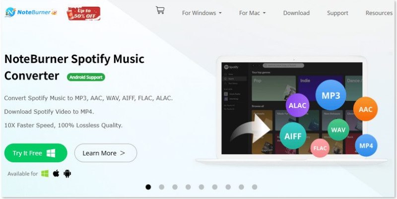 Noteburner Spotify Music Downloader