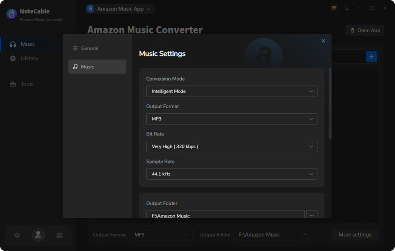 Notecable Settings