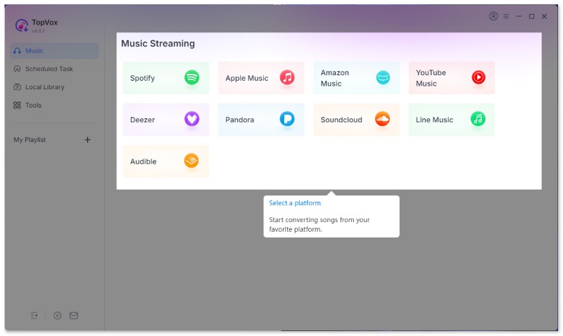 Topvox Web Player Apple Music