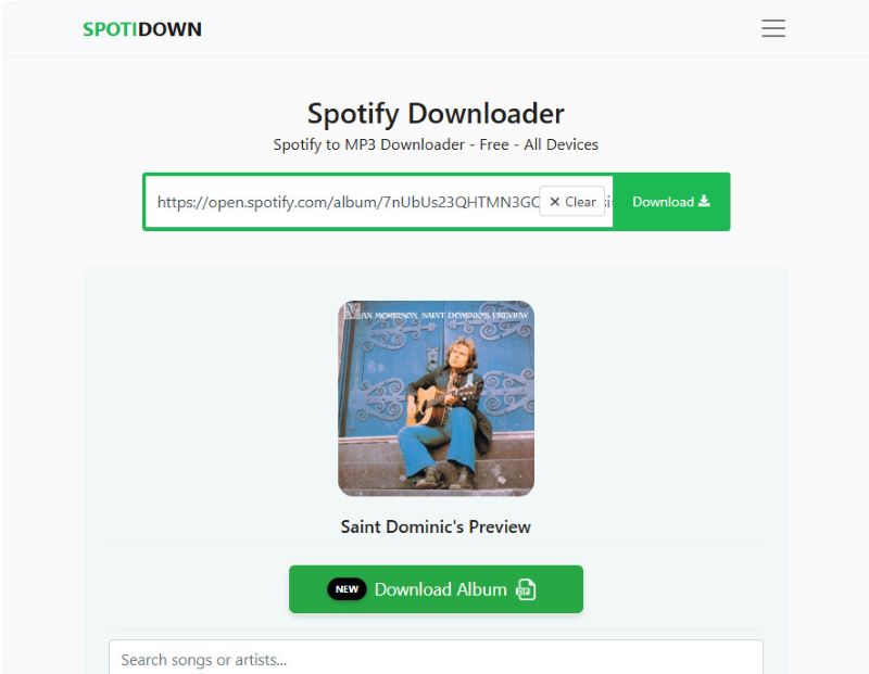 Spotidown Rip Sptify Songs