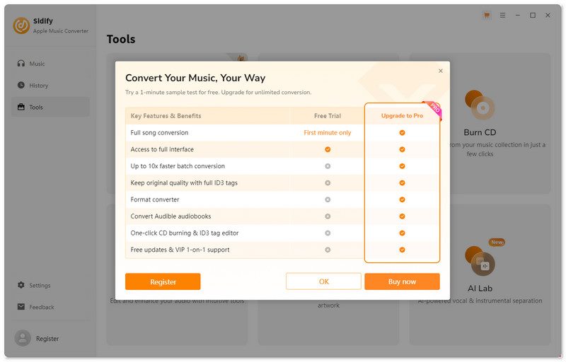 Sidify Apple Free Trial