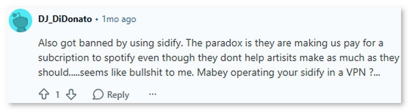 User Review On Sidify