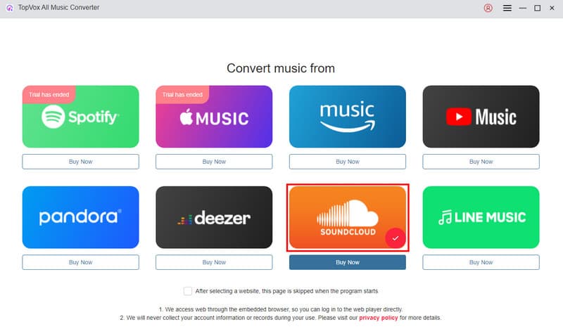 Soundcloud Platform Topvox