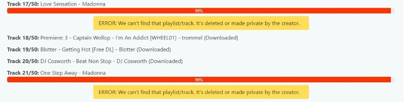 SoundCloudMate Wrong Issue