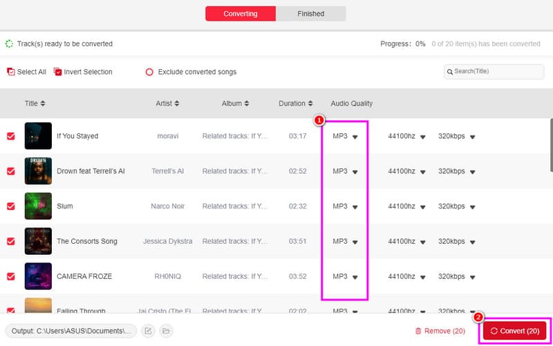 Convert Button Topvox