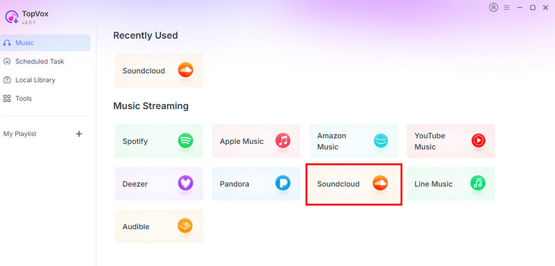 SoundCloud Platform Topvox